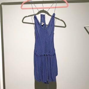 Urban outfitters blue romper